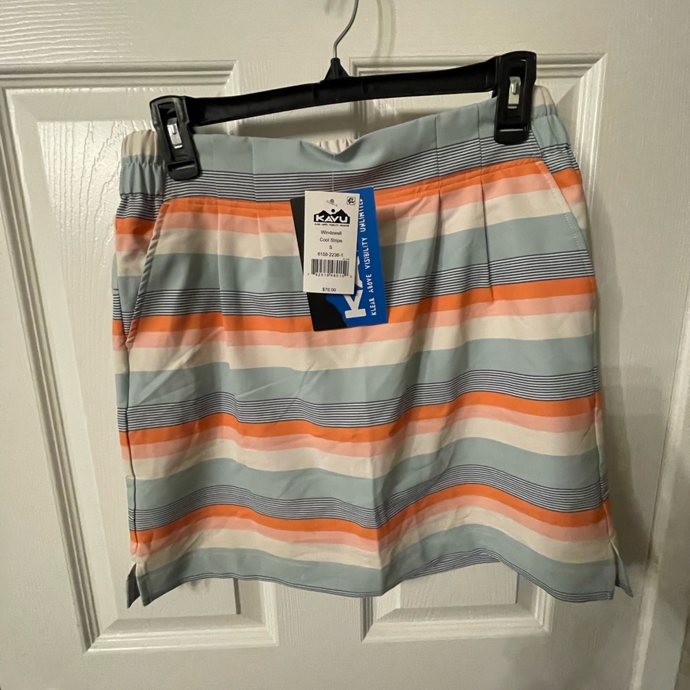 Kavu Multicolor Striped Skirt Sz.S